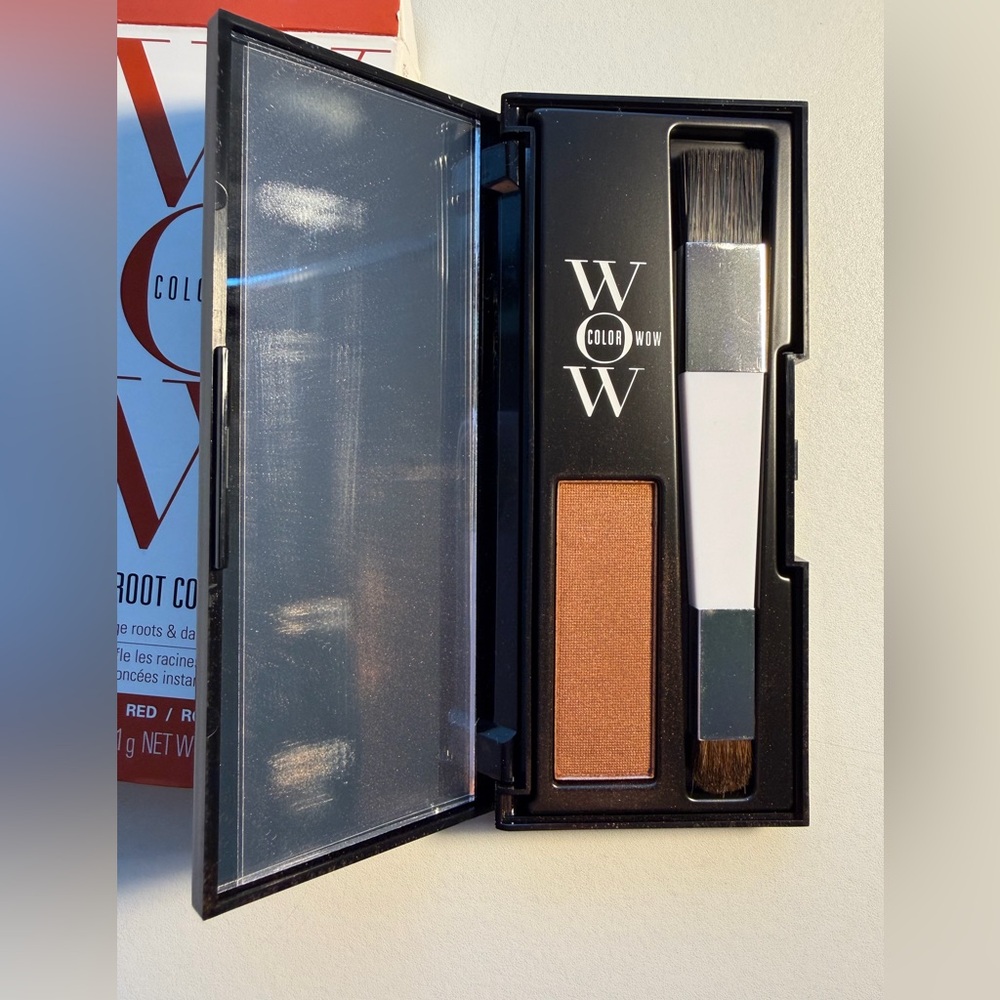 NWT WOW Powder Root Cover Up Red-Temporary color stays until you shampoo. - Picture 2 of 5